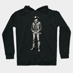 Dwight Yoakam Playing Guitar Hoodie